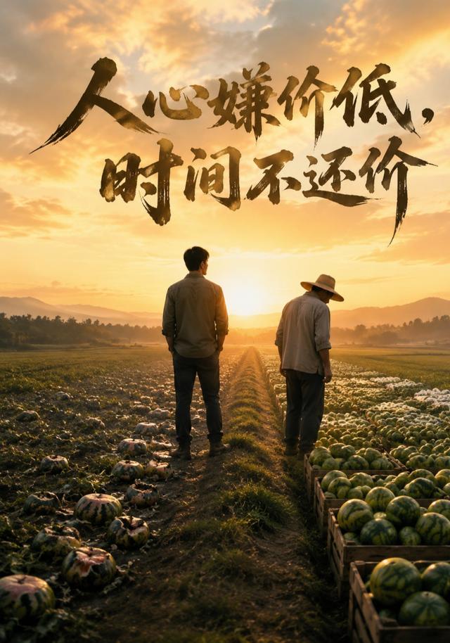 人心嫌价低，时间不还价