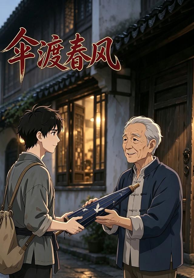伞渡春风