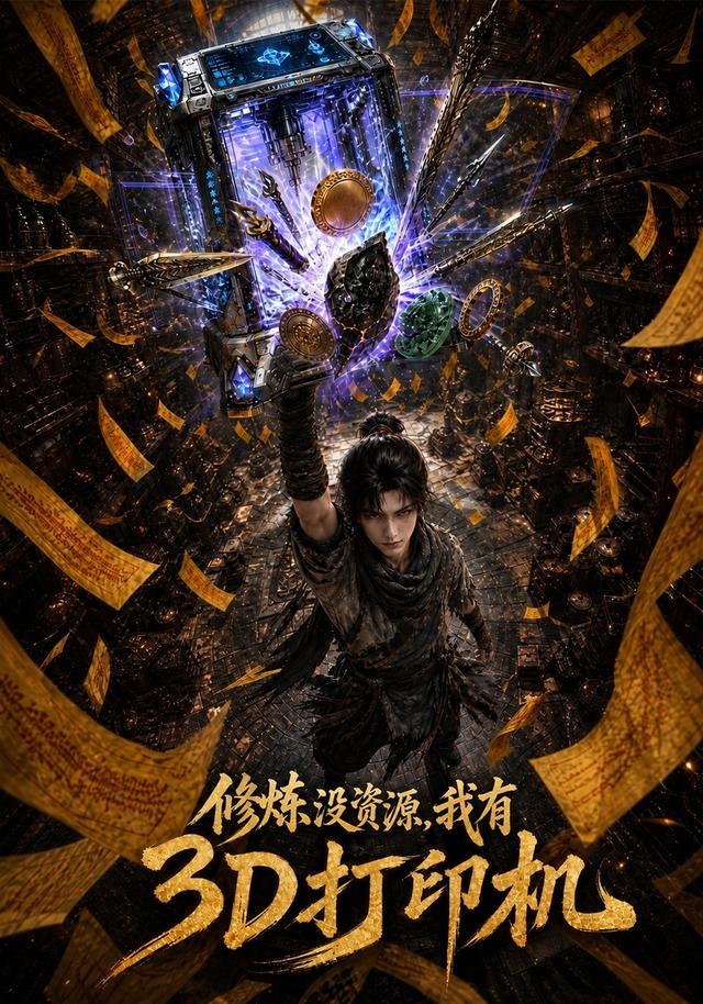 修炼没资源，我有3D打印机