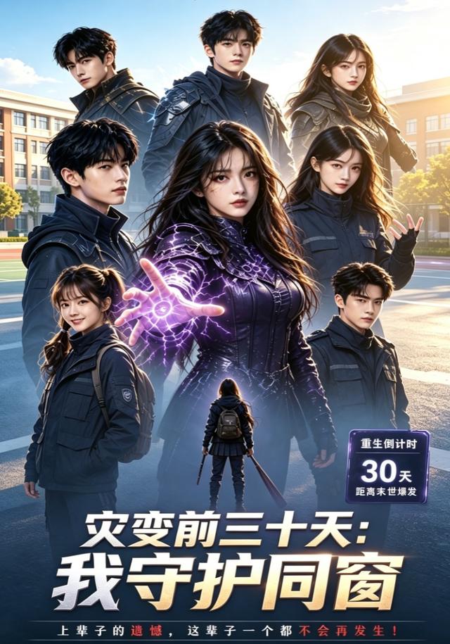 灾变前三十天，我守护同窗 cover