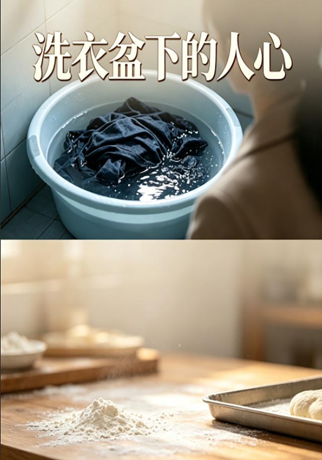 洗衣盆下的人心