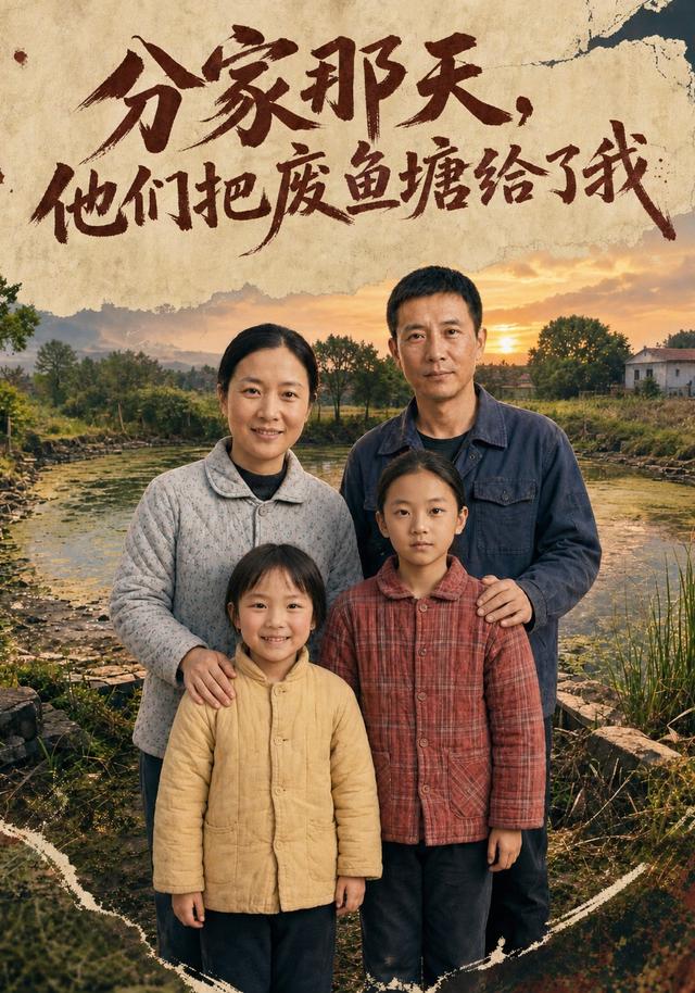 分家那天，他们把废鱼塘给了我