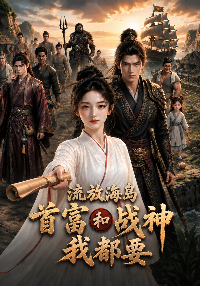 流放海岛：首富和战神我都要 cover