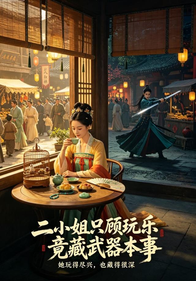 二小姐只顾玩乐竟藏武器本事 cover