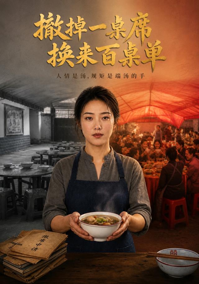 撤掉一桌席换来百桌单 cover
