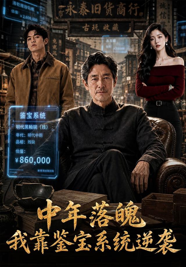 中年落魄，我靠鉴宝系统逆袭 cover