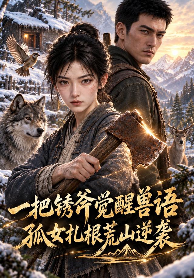 一把锈斧觉醒兽语，孤女扎根荒山逆袭 cover
