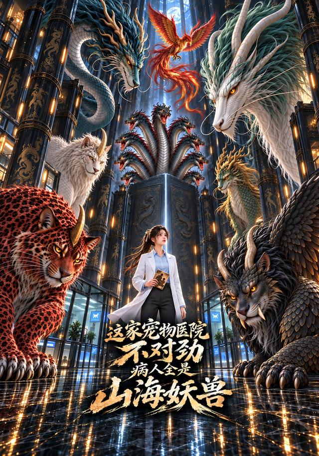 2026年奇幻漫剧《这家宠物医院不对劲，病人全是山海妖兽（第一季）》