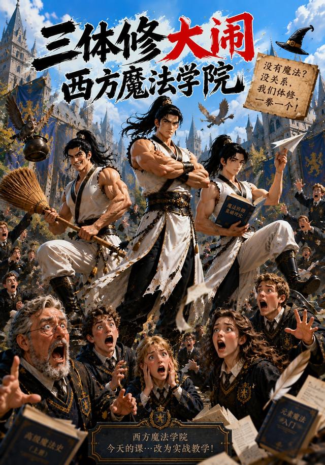 三体修大闹西方魔法学院 cover