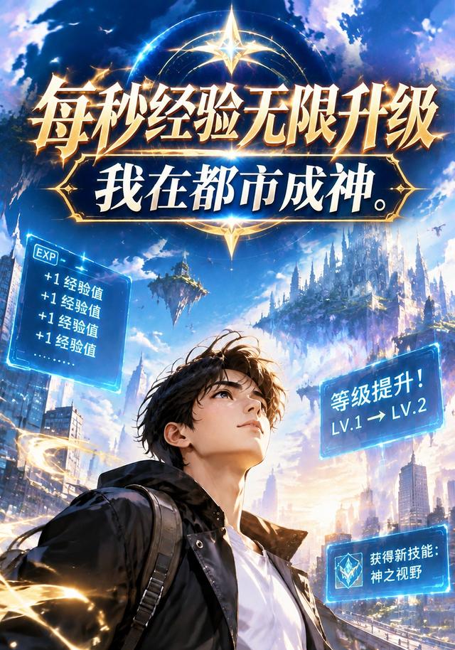 每秒经验无限升级我在都市成神 cover