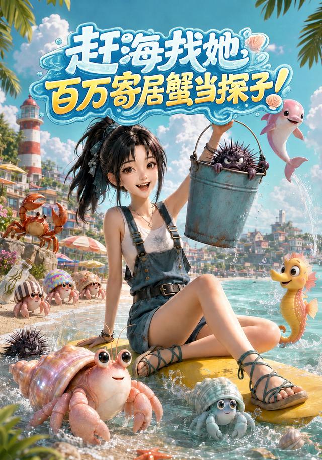 赶海找她，百万寄居蟹当探子！