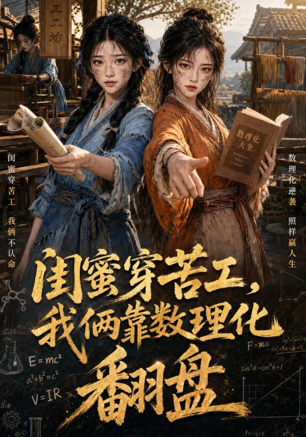 闺蜜穿苦工，我俩靠数理化翻盘 cover