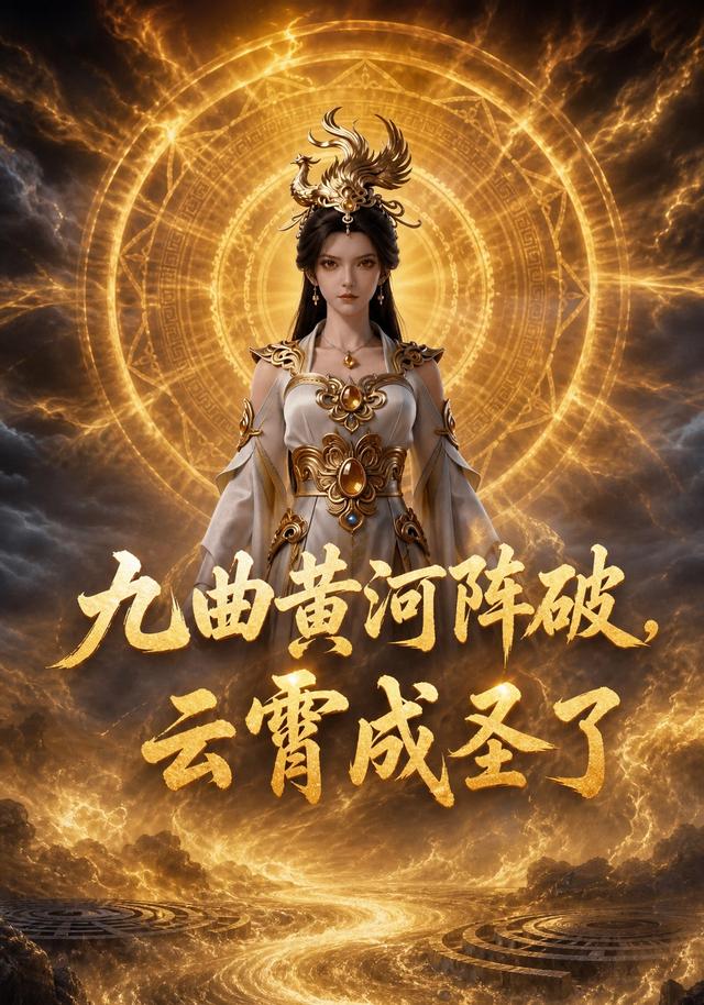 九曲⻩河阵破，云霄成圣了