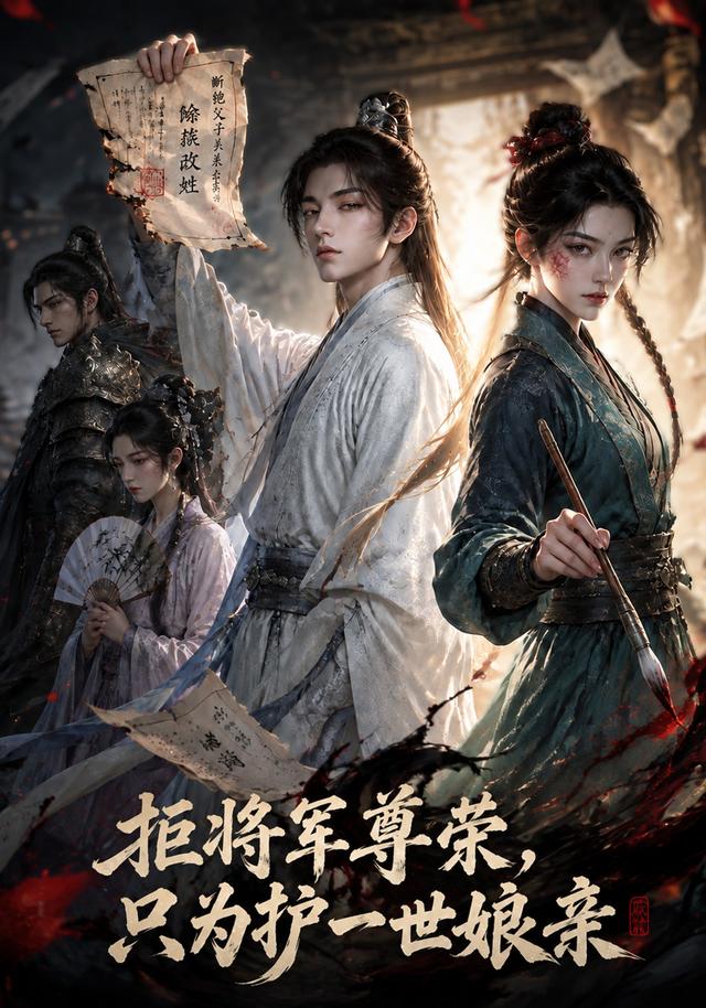 拒将军尊荣，只为护一世娘亲封面