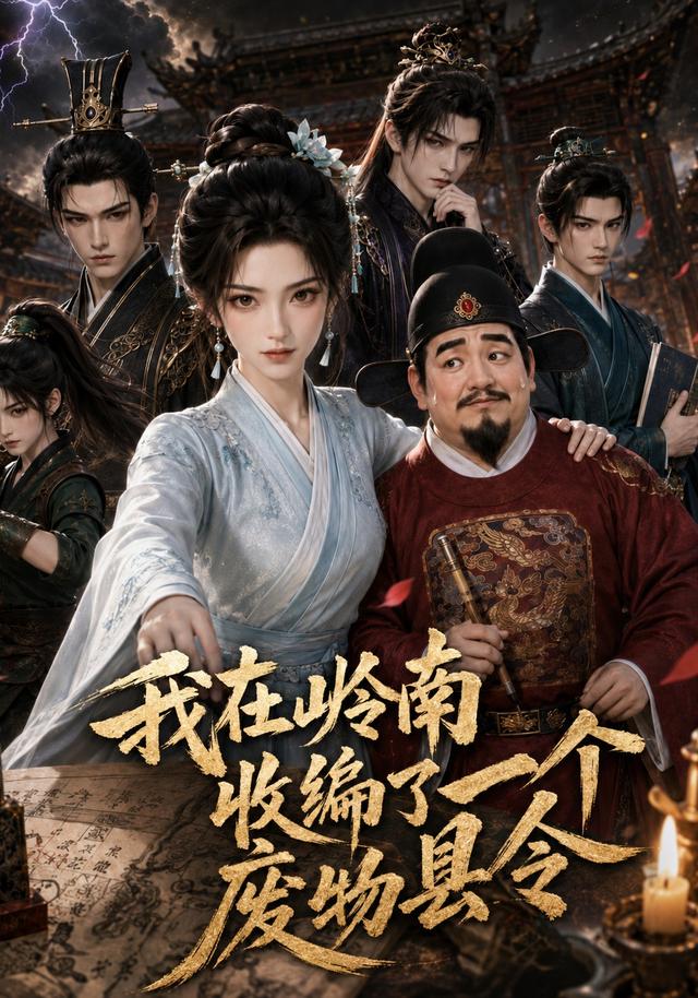 我在岭南收编了一个废物县令 cover