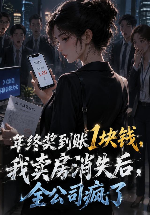 年终奖到账1块钱，我卖房消失后全公司疯了