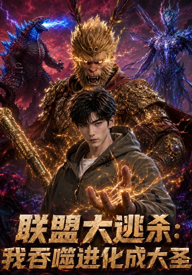 联盟大逃杀：我吞噬进化成大圣 cover