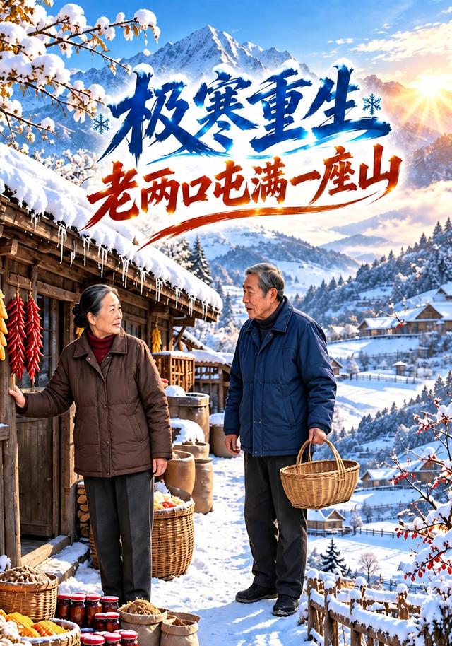 极寒重生，老两口屯满一座山