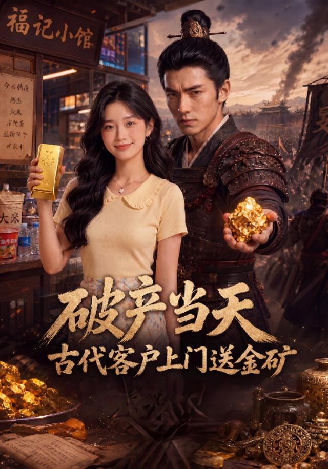 破产当天，古代客户上门送金矿
