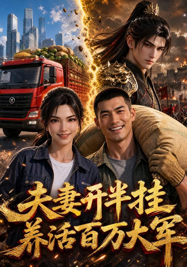 夫妻开半挂养活百万大军