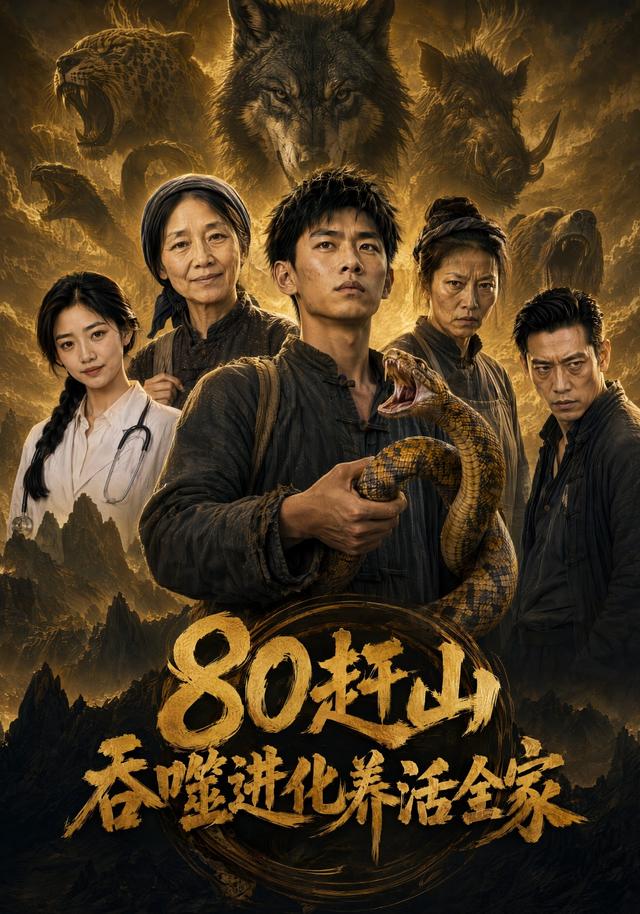 80赶山，吞噬进化养活全家