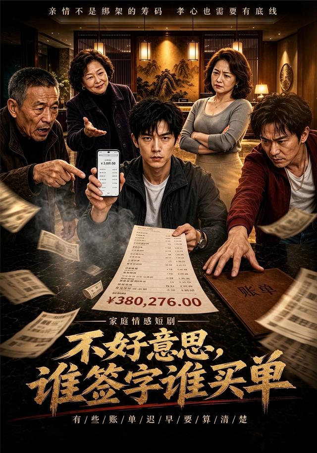 不好意思，谁签字谁买单 cover