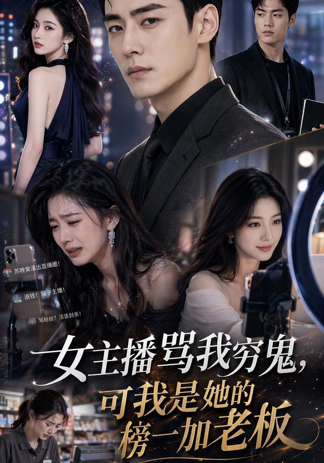 女主播骂我穷鬼，可我是她的榜一加老板
