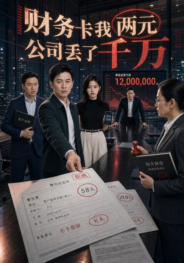 财务卡我两元，公司丢了千万