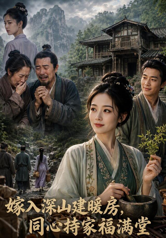 嫁入深山建暖房，同心持家福满堂
