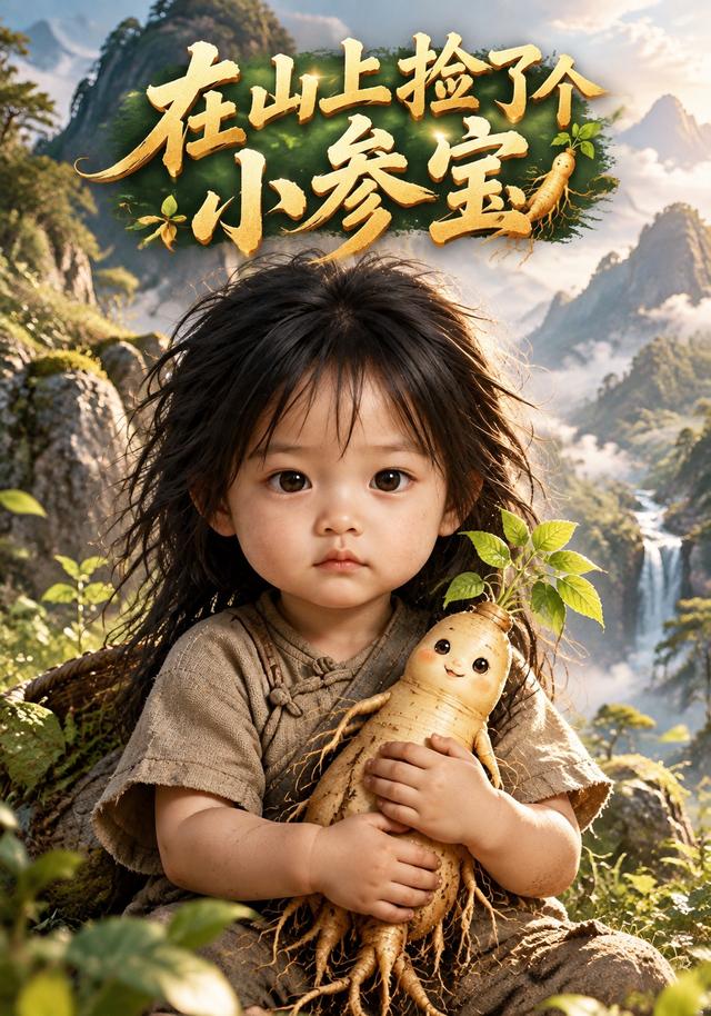 在山上捡了个小参宝