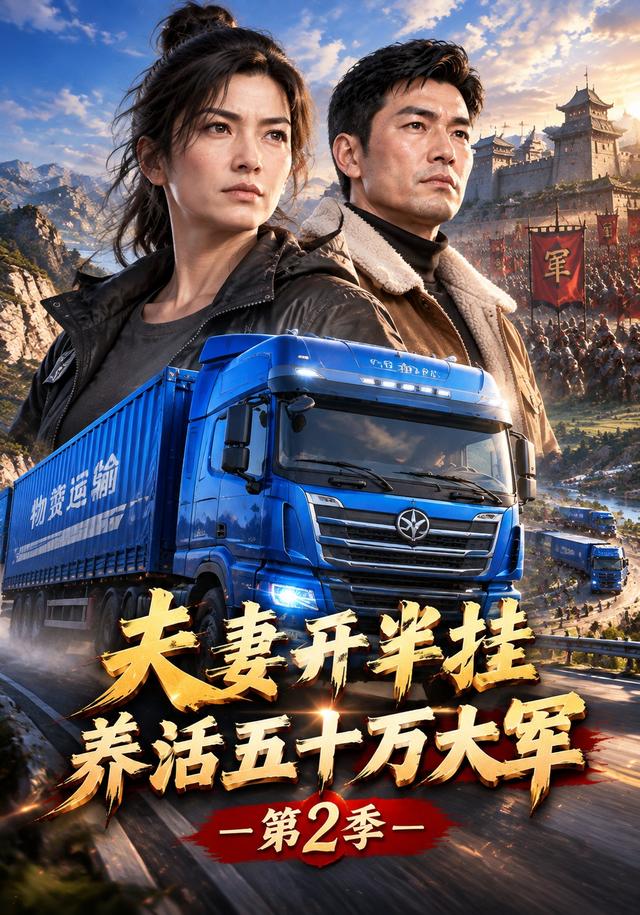 夫妻开半挂养活五十万大军第2季