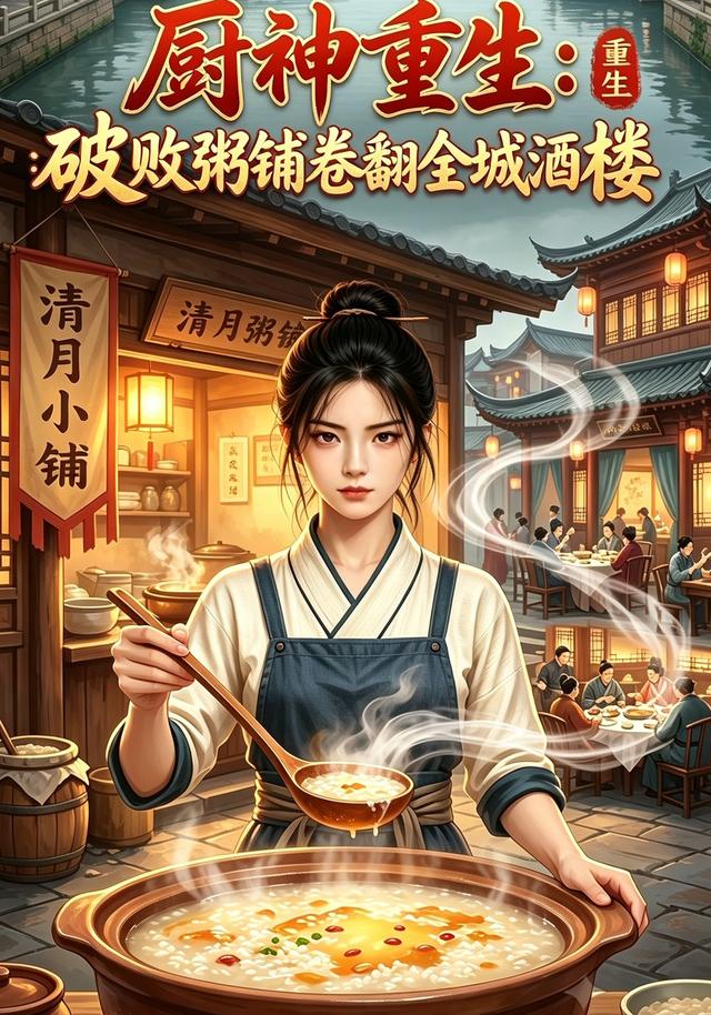 厨神重生：破败粥铺卷翻全城酒楼 cover
