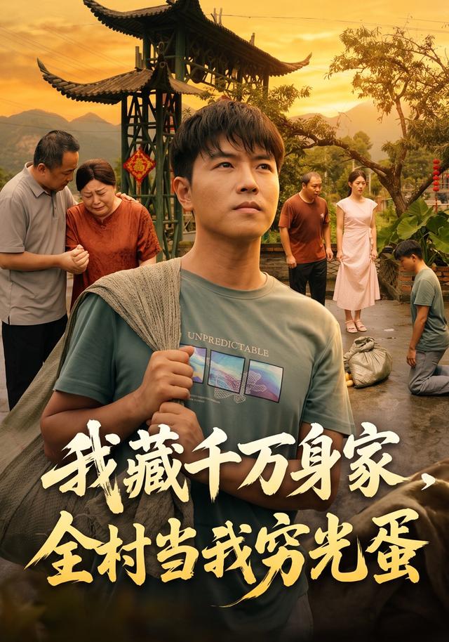 我藏千万身家，全村当我穷光蛋