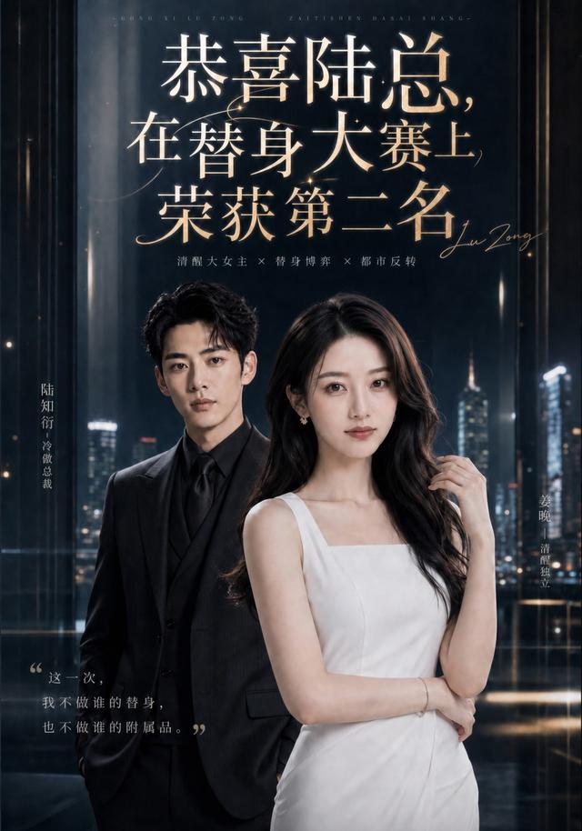 恭喜陆总，在替身大赛上荣获第二名