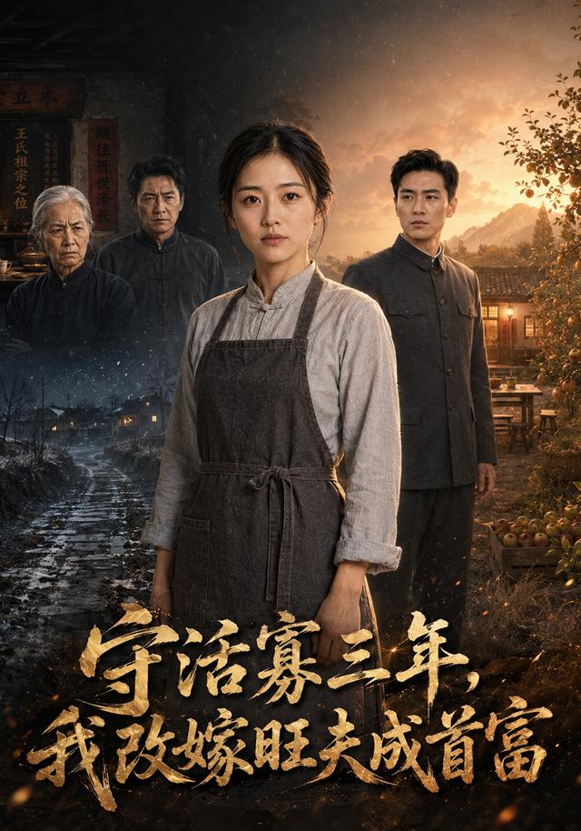 守活寡三年，我改嫁旺夫成首富 cover
