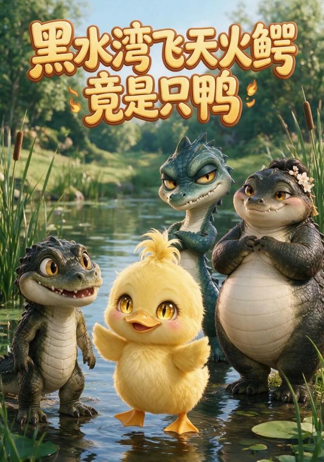 黑水湾飞天火鳄竟是只鸭 cover