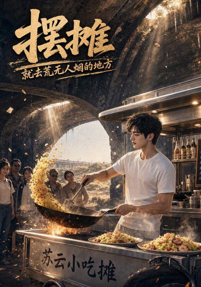 摆摊，就去荒无人烟的地方