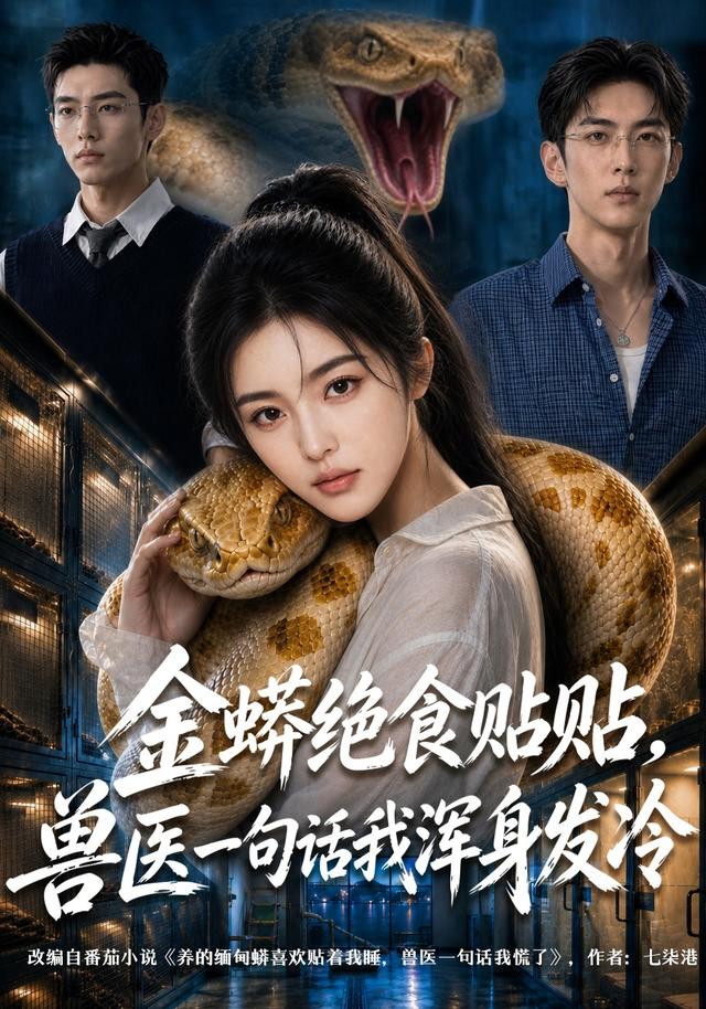 金蟒绝食贴贴，兽医一句话我浑身发冷