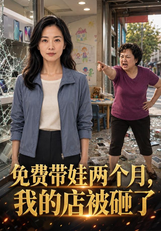 免费带娃两个月，我的店被砸了