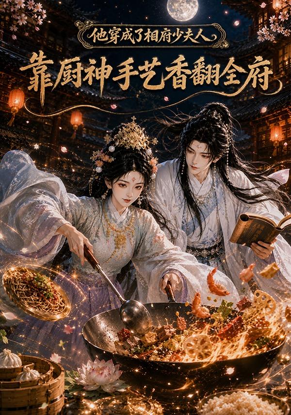 他穿成了相府少夫人，靠厨神手艺香翻全府 cover