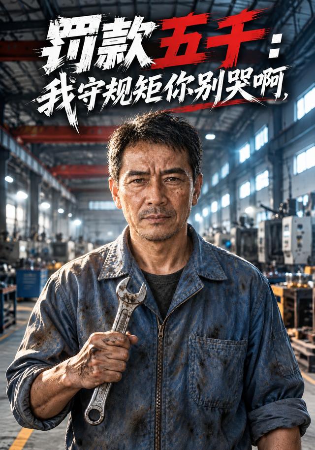 罚款五千：我守规矩你别哭啊！