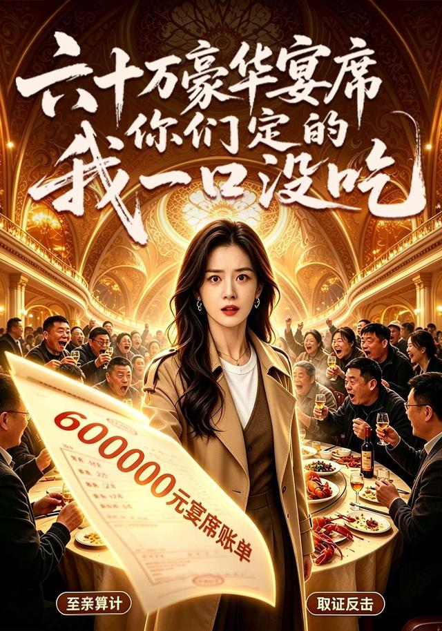 六十万豪华宴席你们定的我一口没吃