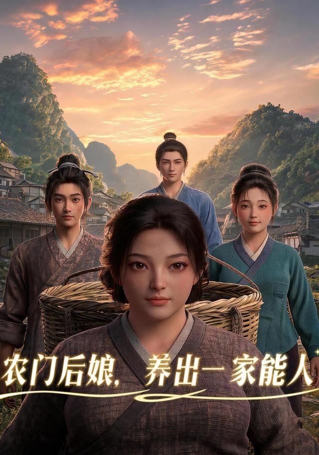 农门后娘，养出一家能人 cover