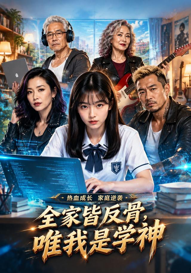 全家皆反骨，唯我是学神
