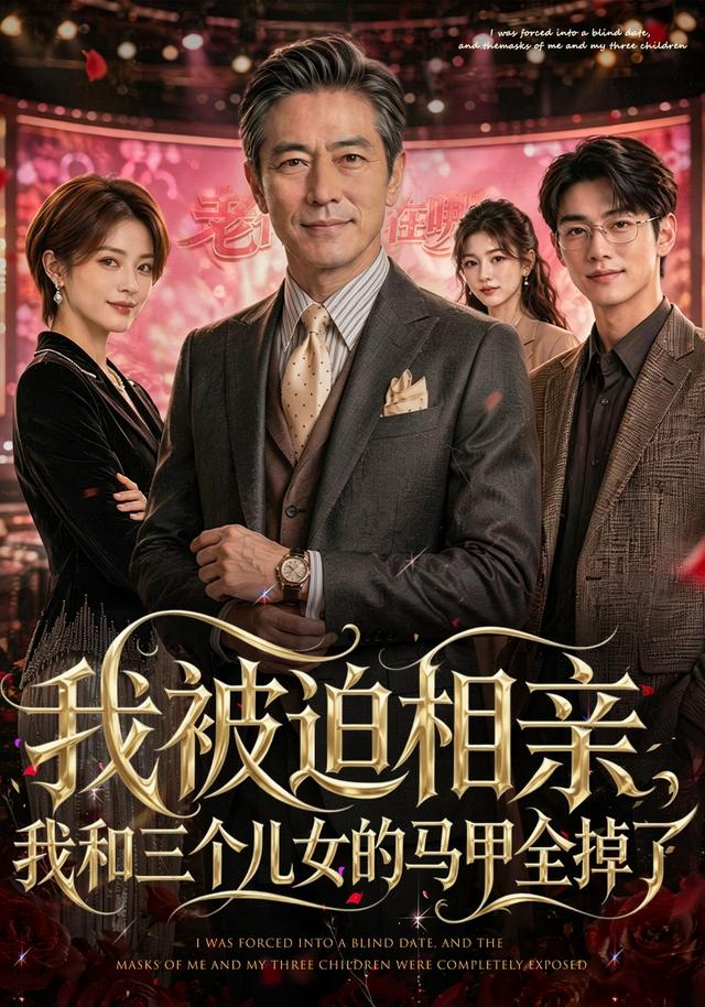 我被迫相亲，我和三个儿女的马甲全掉了 cover