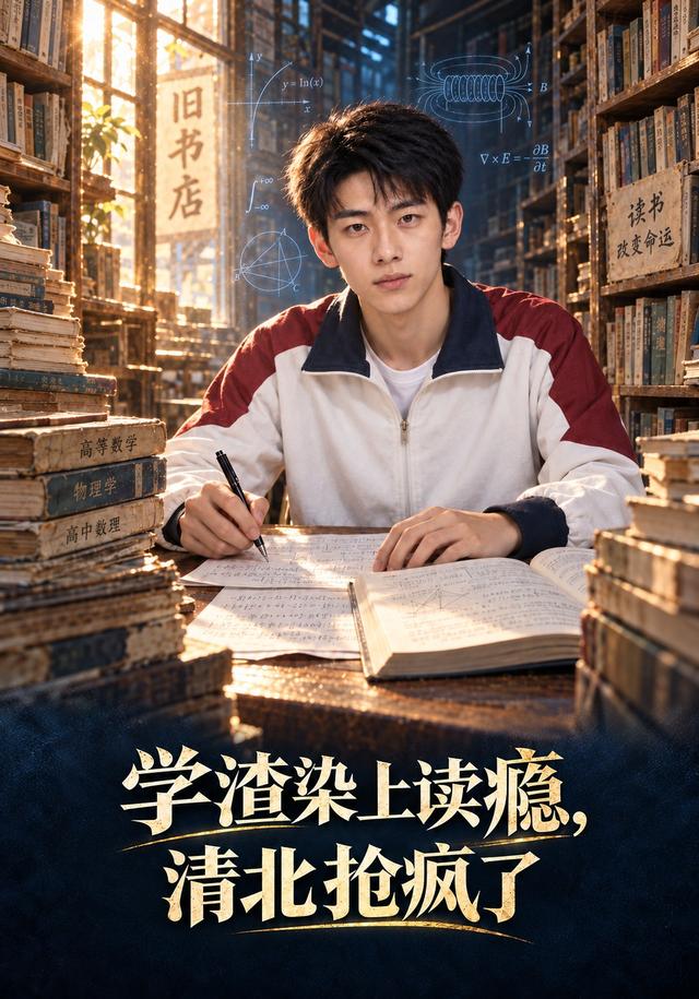 《学渣染上读瘾，清北抢疯了》作品海报