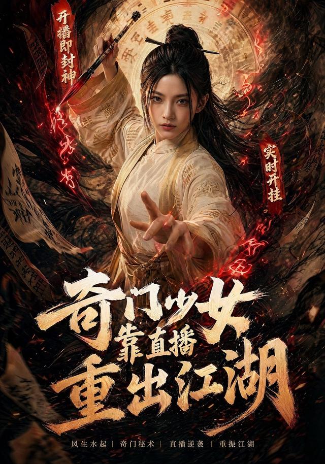 奇门少女靠直播重出江湖