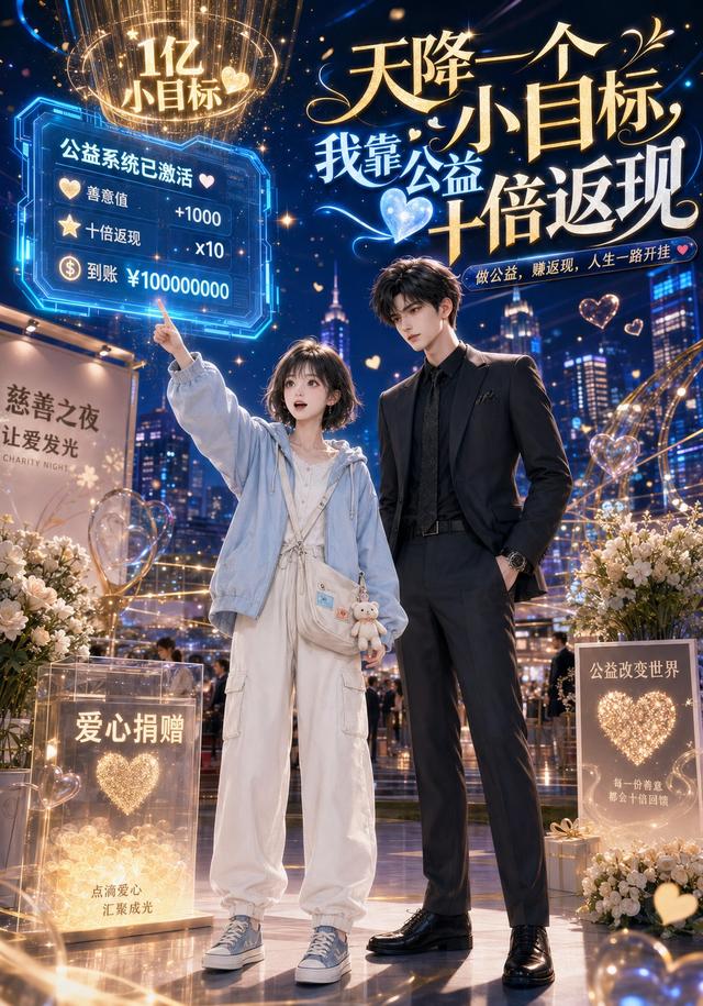 天降一个小目标，我靠公益十倍返现