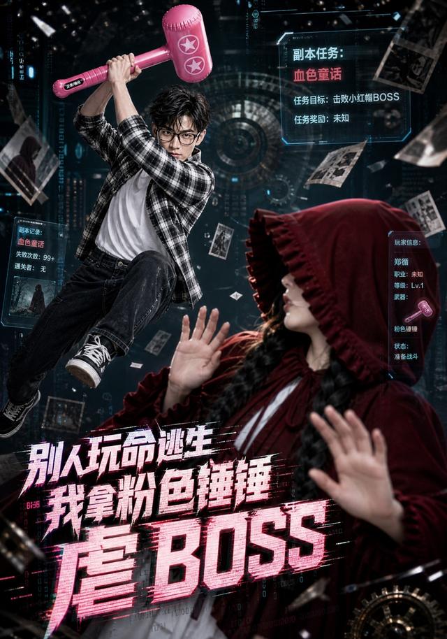 别人玩命逃生，我拿粉色锤锤虐BOSS