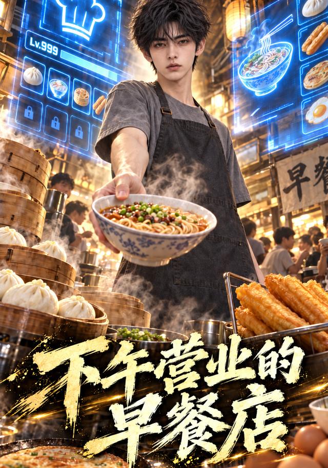 下午营业的早餐店